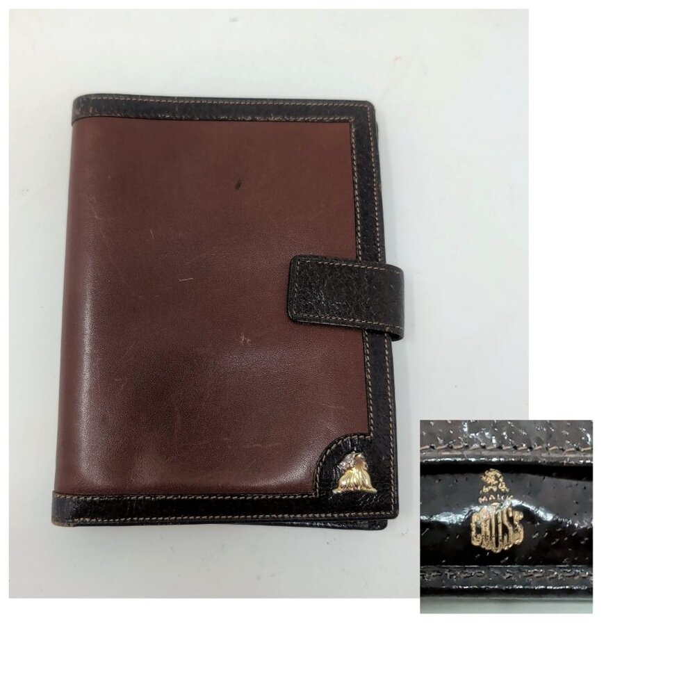 Vintage Mark Cross Wallet Leather Brown